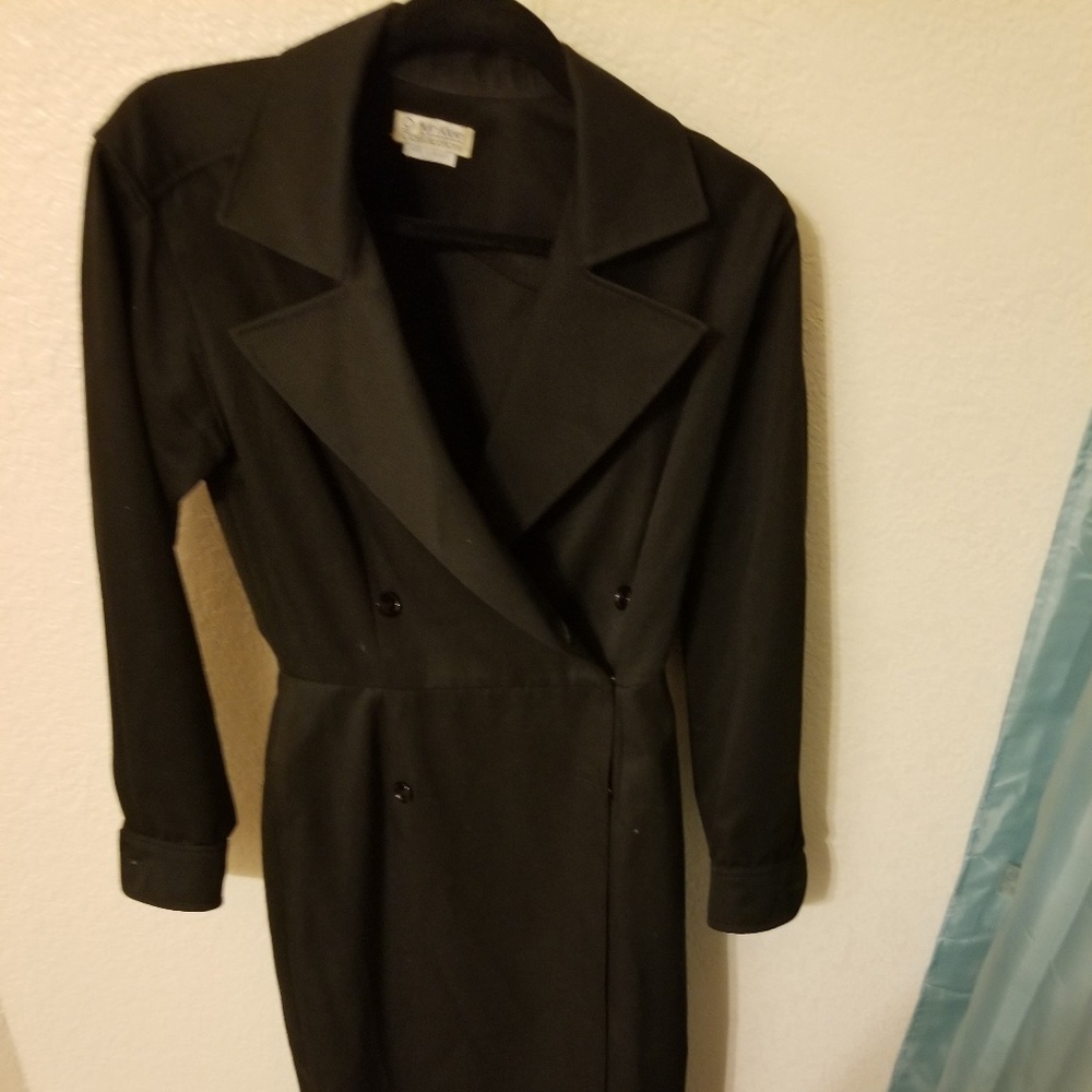 Calvin Klein Black Trench Coat